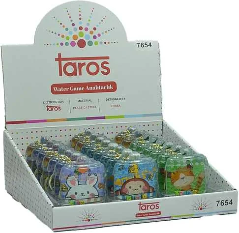 TAROS ANAHTARLIK GAMER ANIMAL WATER GAME 24 LÜ 7654
