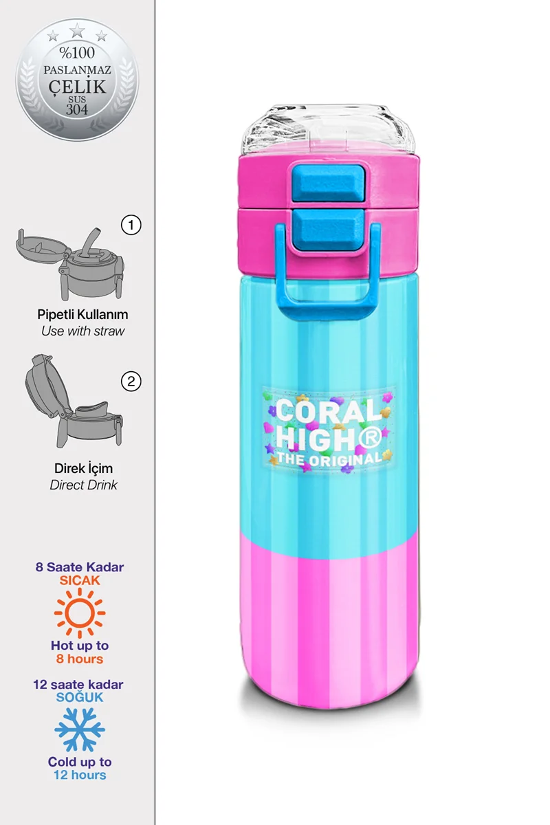 CORAL HIGH ÇELİK TERMOS(500ML) 31987