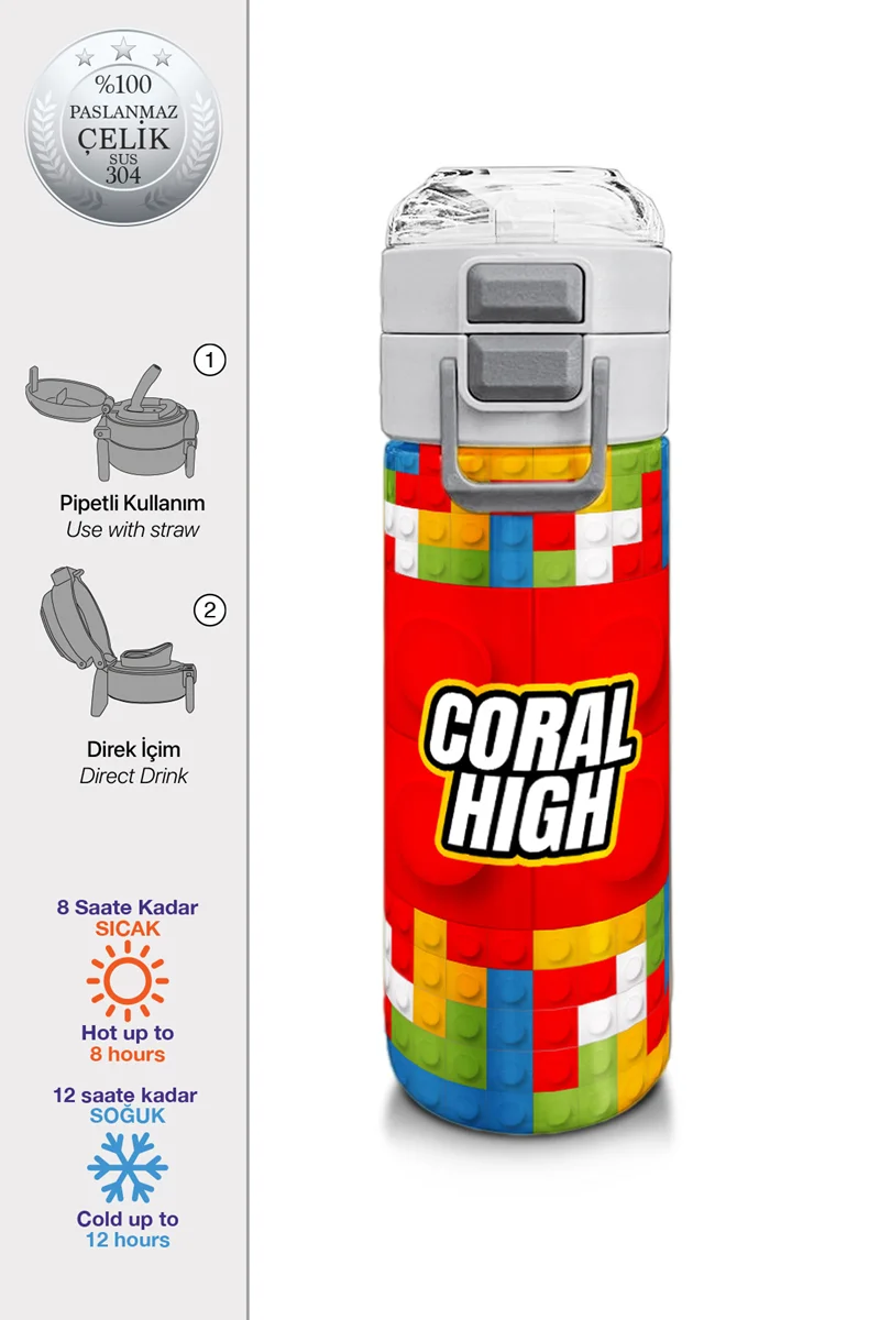 CORAL HIGH ÇELİK TERMOS(500ML) 31991
