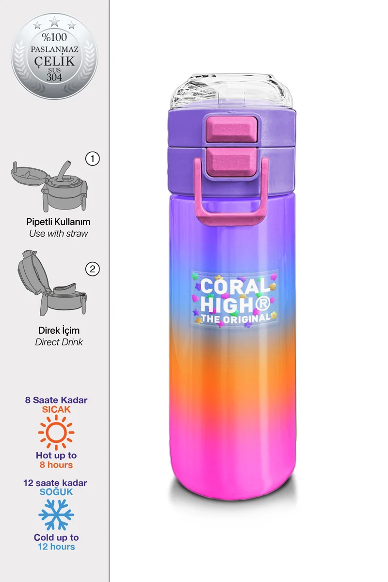 CORAL HIGH ÇELİK TERMOS(500ML) 31875