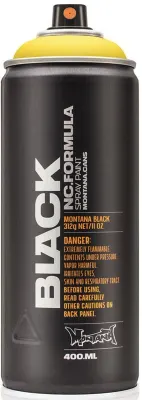MONTANA BLACK SPREY BOYA 400 ML POWER YELLOW BLKP1000 MO-264412