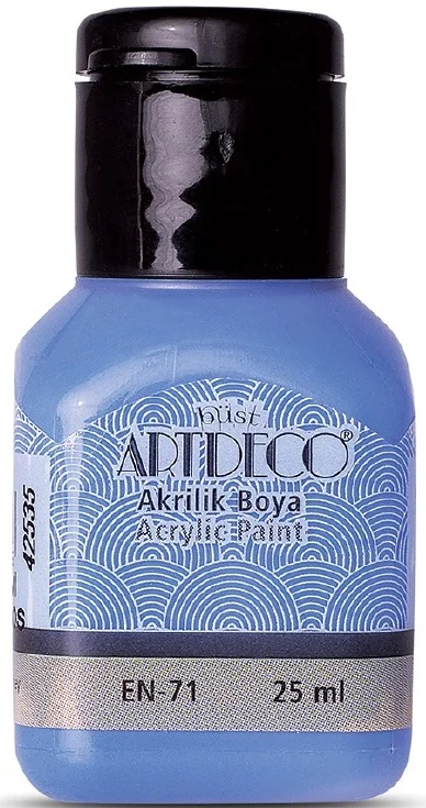 ARTDECO AKRİLİK BOYA 25 ML BODRUM MAVİ Y-070A-3054