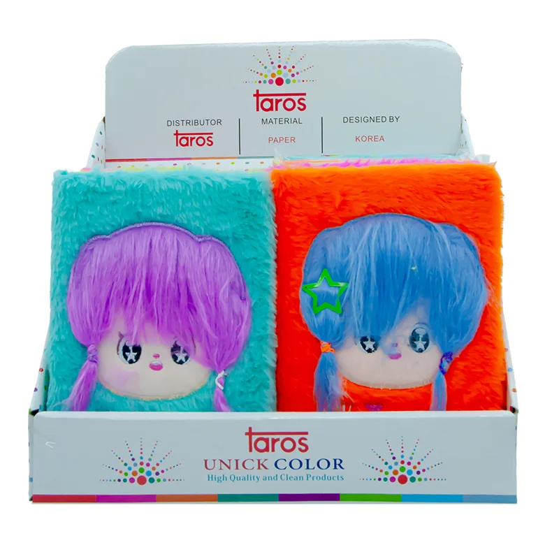 UNICK COLOR DEFTER A5 ÖRGÜ SAÇLI KIZ PELUŞ 8399