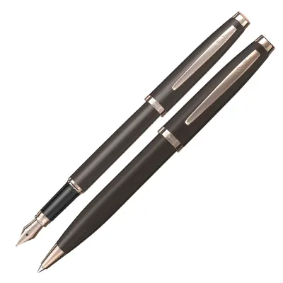 SCRIKSS DOLMA KALEM + TÜKENMEZ KALEM SET 39 ROSE GOLD