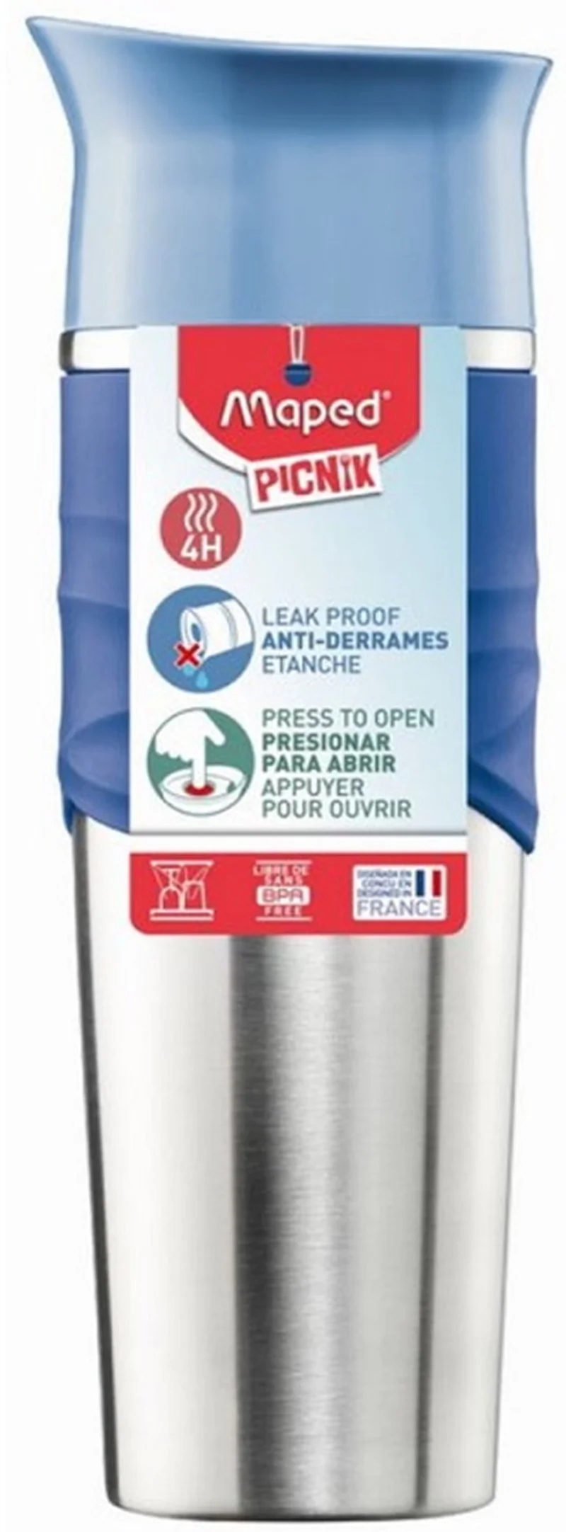 MAPED TRAVEL MUG PICNIK STORM BLUE 330ML