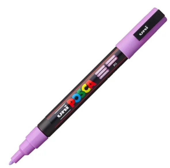 UNİ POSTER MARKÖRÜ POSCA PC-3M 0.9-1.3 LAVANTA