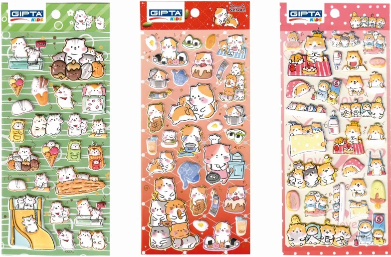 GIPTA STICKER  KONİWA 9x20 CM 2D ART 2 4-K885300-5001