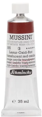 SCHMİNCKE MUSSİNİ ARTİST YAĞLI BOYA 35 ML SERİ 3 365 TRANSLUCENT RED OXİDE 10365009