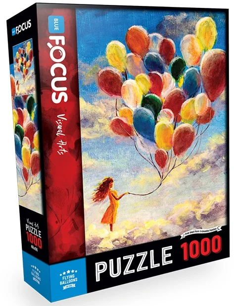 BLUE FOCUS PUZZLE 1000 PARÇA UÇAN BALONLAR BF295