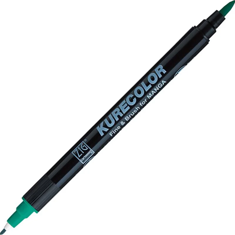 ZIG MANGAKA FINE&amp;BRUSH CNKC-2200 534 TUR. GREEN