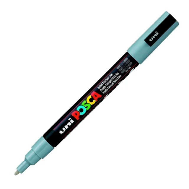 UNİ POSTER MARKÖRÜ POSCA PC-3M 0.9-1.3 GRİ