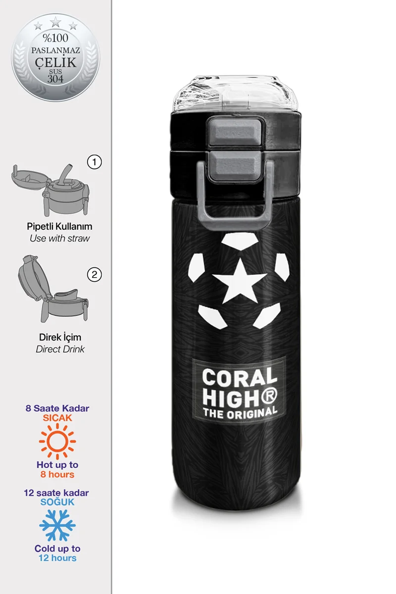 CORAL HIGH ÇELİK TERMOS(500ML) 31898