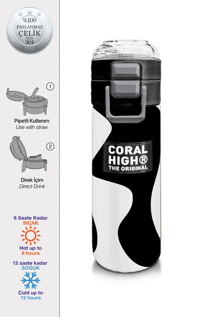 CORAL HIGH ÇELİK TERMOS(500ML) 31887