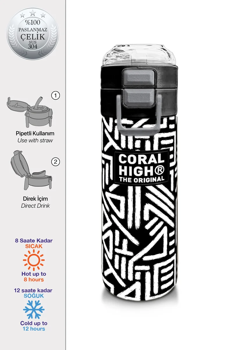 CORAL HIGH ÇELİK TERMOS(500ML) 31882