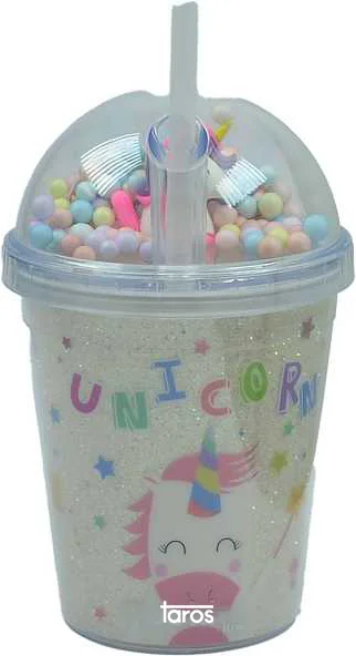 TAROS MILKSHAKE BARDAĞI 350 ML BON BON UNICORN 7764