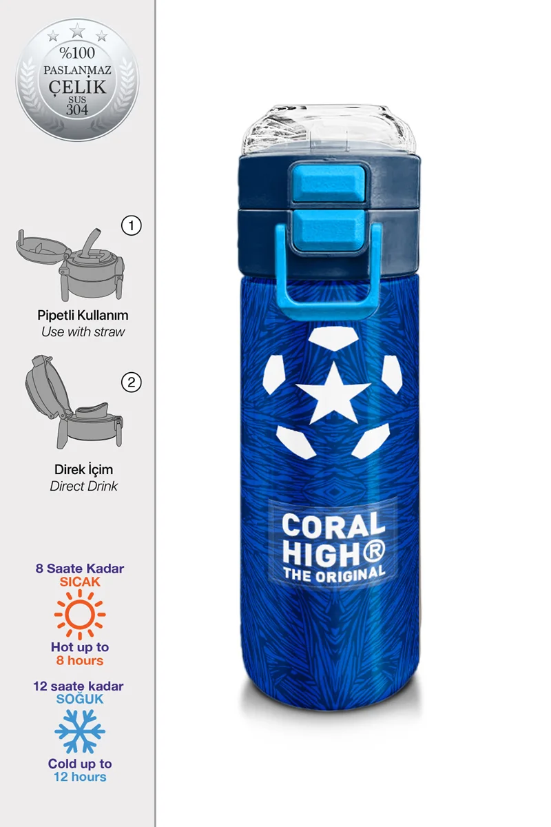 CORAL HIGH ÇELİK TERMOS(500ML) 31897