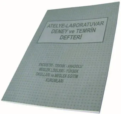 DİLMAN ATELYE TEMRİN DEFTERİ KARTON KAPAK 20x28 40 YP 5337