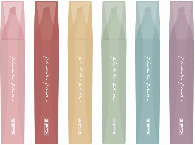 GIPTA FOSFORLU KALEM PICKPEN AÇIK SARI F155100