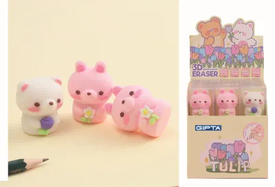 GIPTA SİLGİ TULIP FRIENDS 3D 24 LÜ K236300