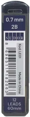 SÜDOR MİN 0.7MM 2B 12 Lİ 60 MM LE01