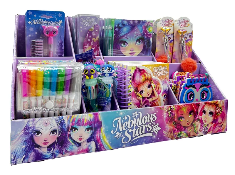 NEBULOUS STRS 11851 NEW PRE PACKED STATİONERY COUNTER DİSPLAY 8233