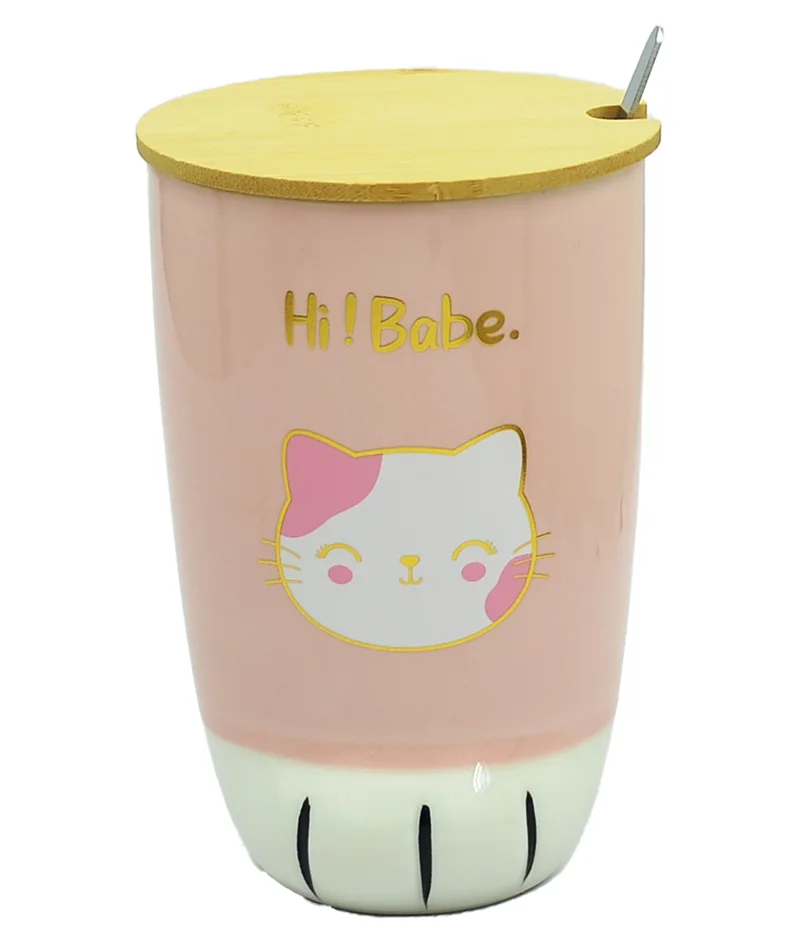 TAROS MUG BÜYÜK BOY PATİ KAŞIKLI 7419