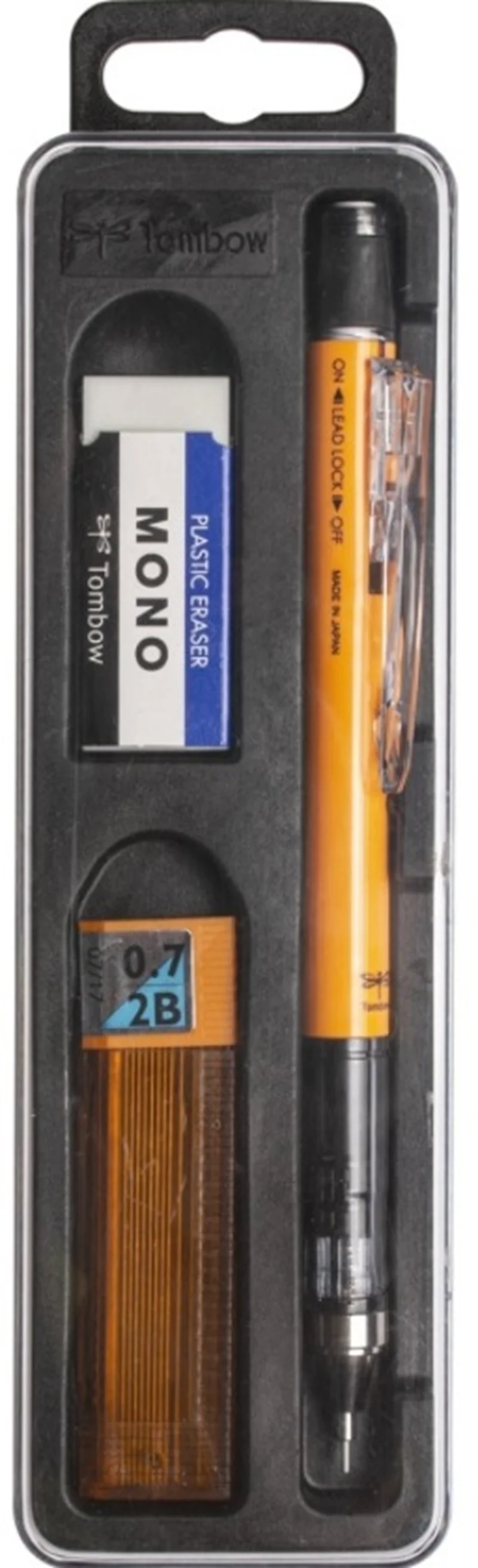 TOMBOW VERSATİL KALEM MONO GRAPH OKUL SETİ 0.7 NEON TURUNCU KUTULU T-SH-MG 56R7.K3