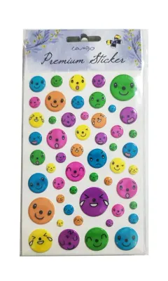 BU-BU PUF EMOJİ STICKER BUBU-CAS-01-036