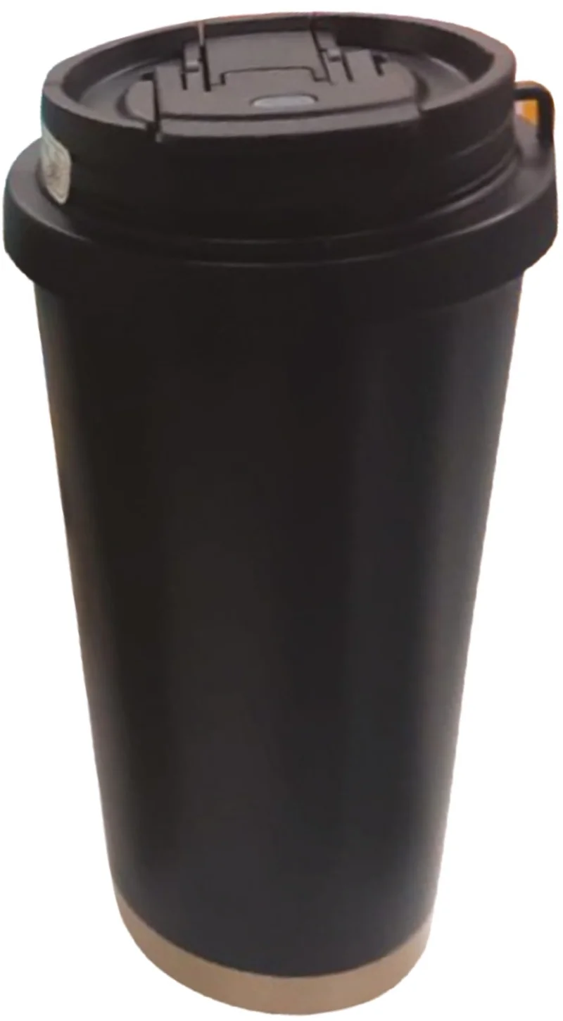 TRENDIX MATARA ÇELİK İÇLİ 500 ML SİYAH TX-500-SYH