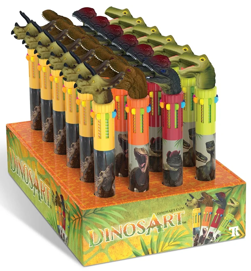 NEBULOUS STARS TÜKENMEZ KALEM DINOSART 10-COLOR 24 LÜ 6958