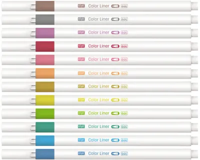 KRAF COLOR LINER KALEM 0.5 MM 444 12 Lİ