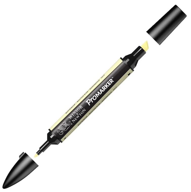 W&amp;N PROMARKER KALEM BUTTERCUP 078 (Y417) WN-0203078