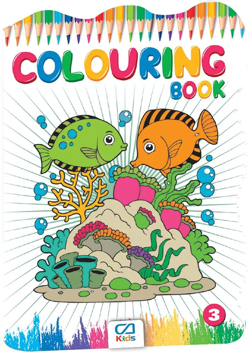 CA GAMES COLOURING BOOK-3 1013