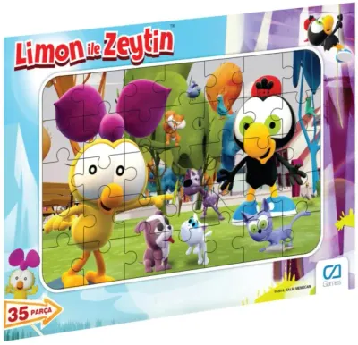 CA GAMES PUZZLE 35 PARÇA LİMON İLE ZEYTİN FRAME 5082-5083
