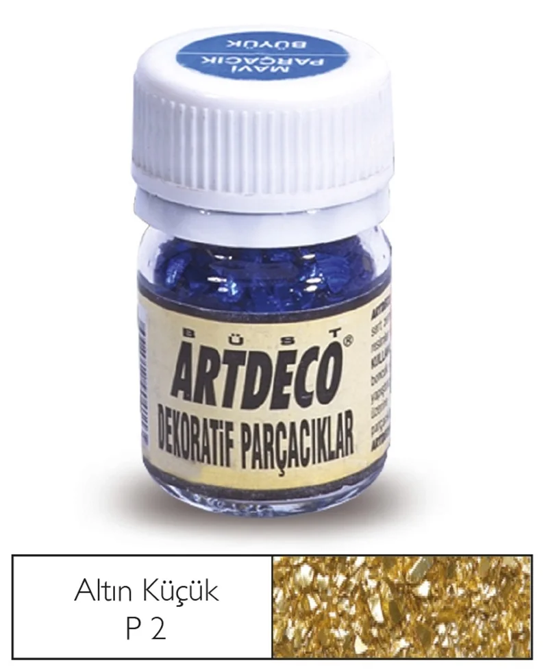 ARTDECO DEKOPAJ PARÇACIK 25 ML ALTIN KÜÇÜK P2 Y-029A-P2