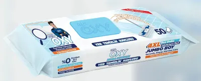 MR.OXY YER TEMİZLİK HAVLUSU MOP UYUMLU 50 Lİ 4XL JUMBO BOY