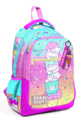 YAYGAN CORAL HIGH SIRT ÇANTA 23648