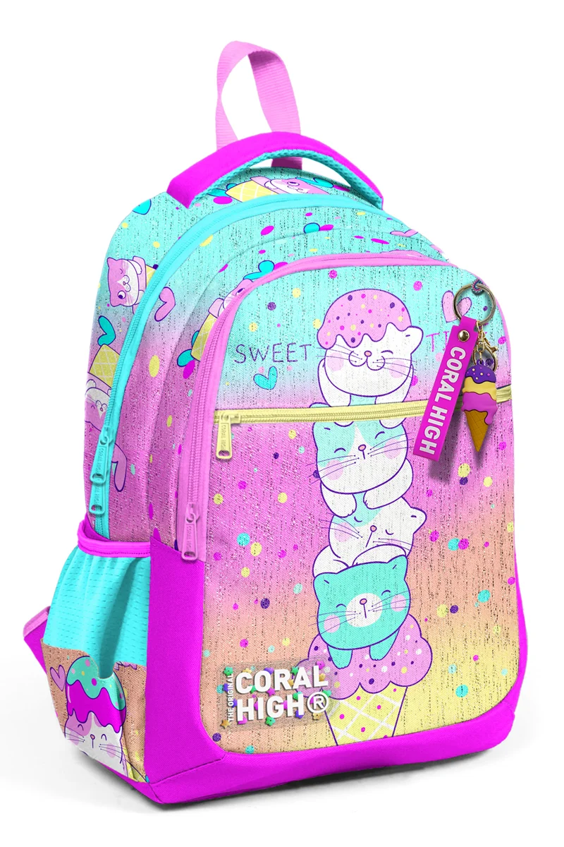 YAYGAN CORAL HIGH SIRT ÇANTA 23648