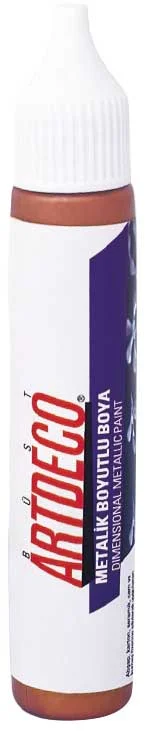 ARTDECO BOYUTLU BOYA METALİK 30 ML ALTIN Y-040B-681