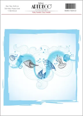 ARTDECO KOLAY TRANSFER 25x35 CM NO:33 Y-100-KT25-33