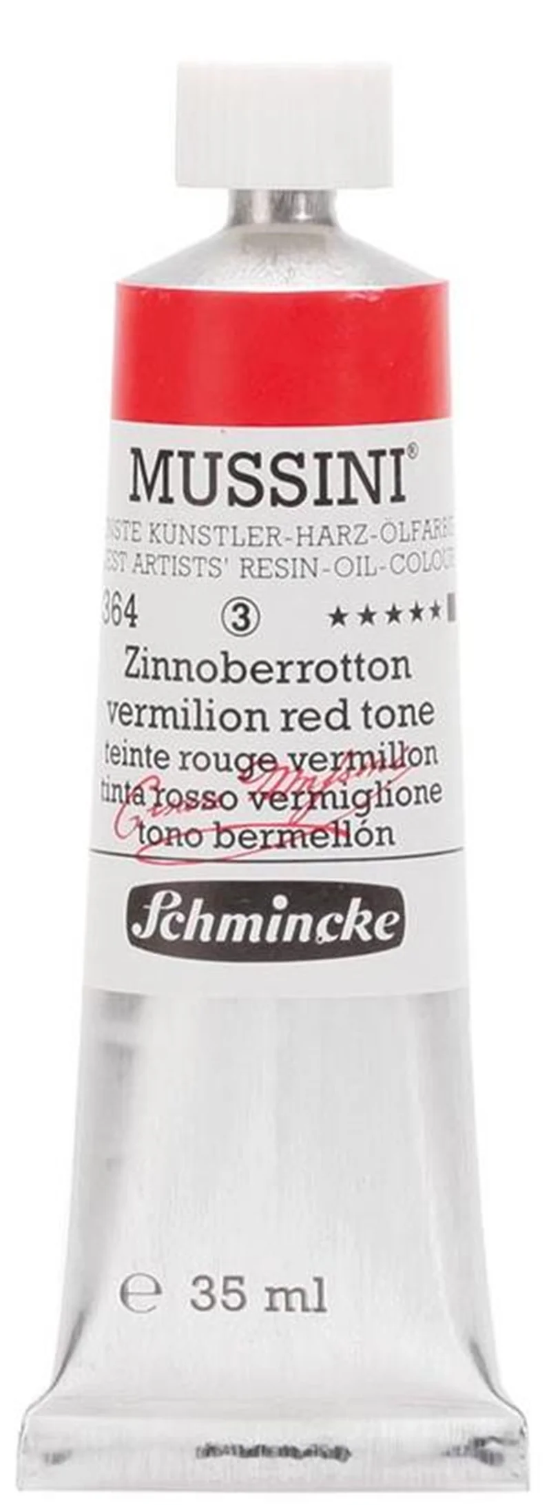 SCHMİNCKE MUSSİNİ ARTİST YAĞLI BOYA 35 ML SERİ 3 364 VERMİLİON RED HUE 10364009