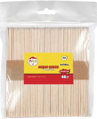 MİLEO AHŞAP ÇUBUK KARE 114 X 10 X 2 MM NATUREL 1830
