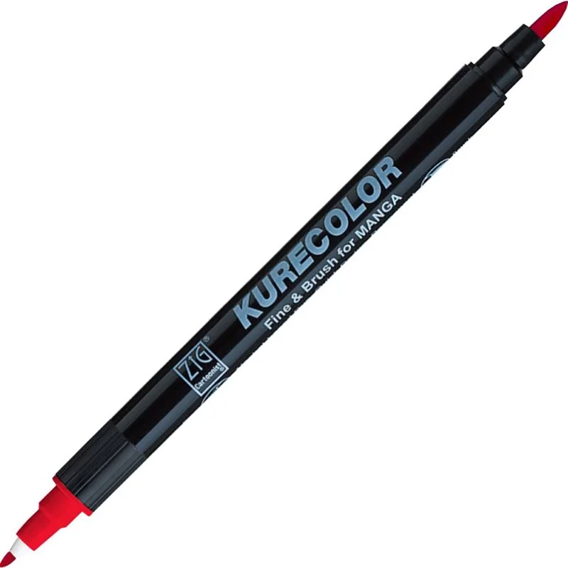 ZIG MANGAKA FINE&amp;BRUSH CNKC-2200 208 CARMINE RED