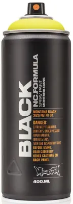 MONTANA BLACK SPREY BOYA 400 ML TRUE YELLOW BLKTR1000 MO-264399