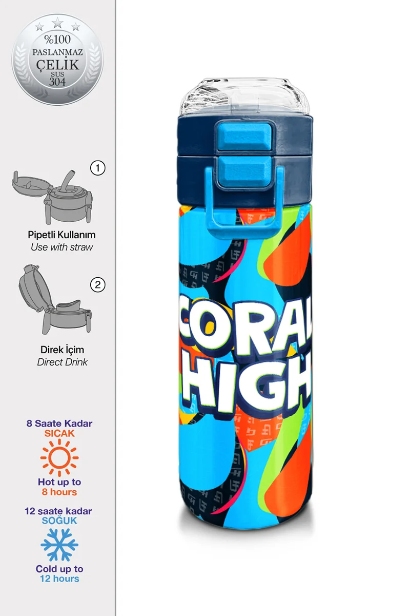 CORAL HIGH ÇELİK TERMOS(500ML) 31993