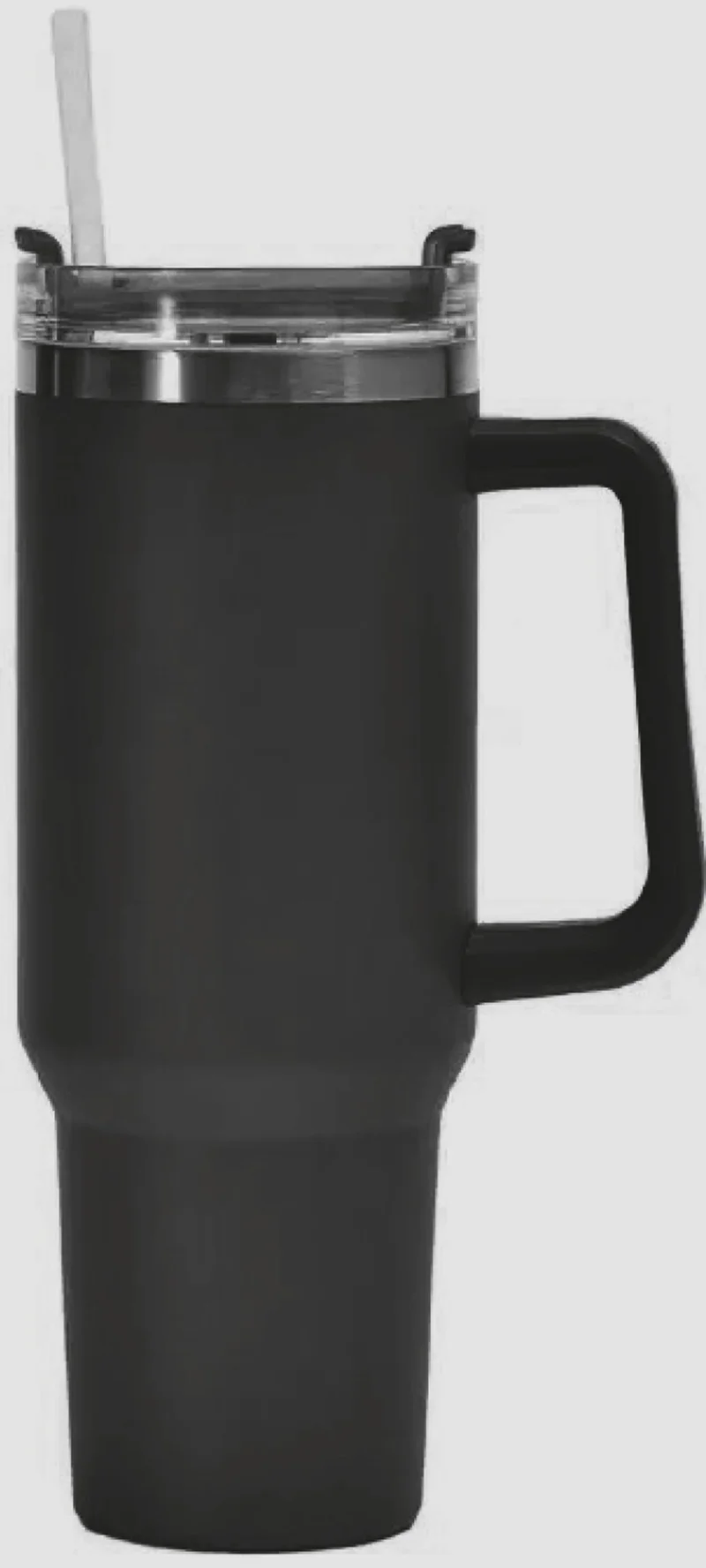 TRENDIX MATARA ÇELİK İÇLİ 750 ML BARDAK SİYAH TX-40OZ-750-SYH