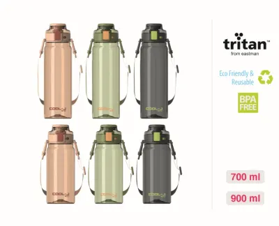GIPTA MATARA 900 ML TRITAN ASKILI KİLİTLİ YEŞİL K756000