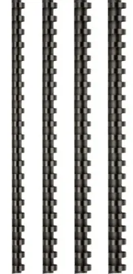 SARFF PLASTİK SPİRAL 16 MM SİYAH 100 LÜ 15312036