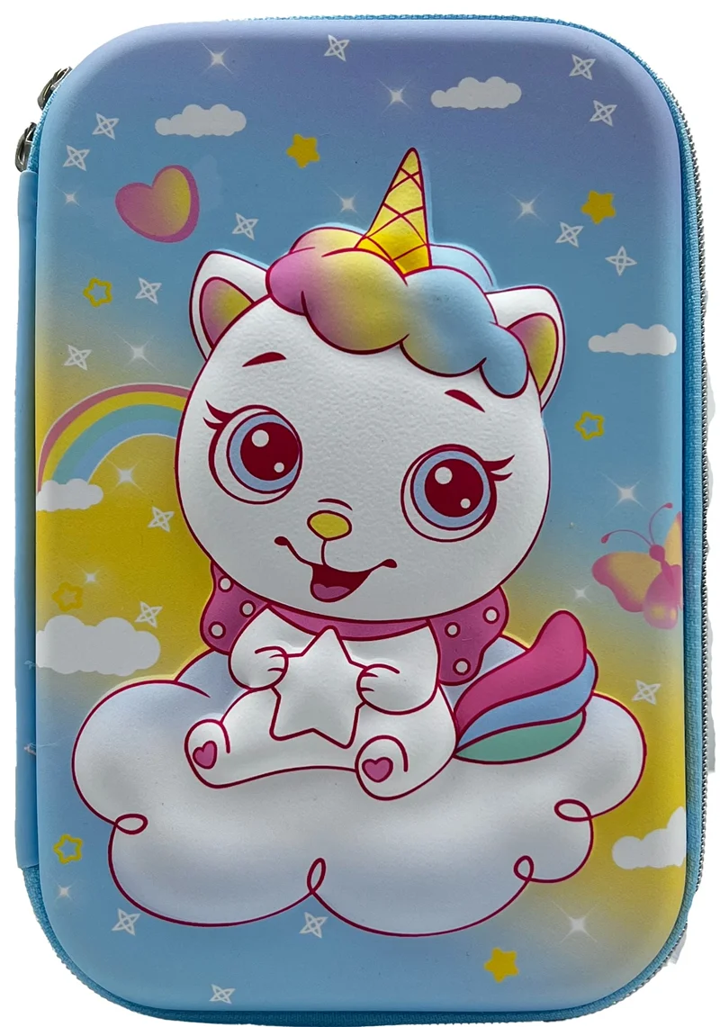 UNICK COLOR KALEM ÇANTASI SWEET CAT EVA 8286