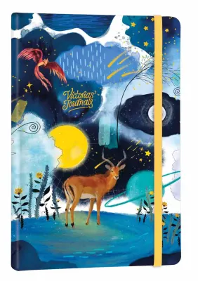 VJ DEFTER KARİZMA SERT KAPAK LASTİKLİ 14x20 Cm. 80 Gr. KREM 96 YP. ÇİZGİLİ 3457